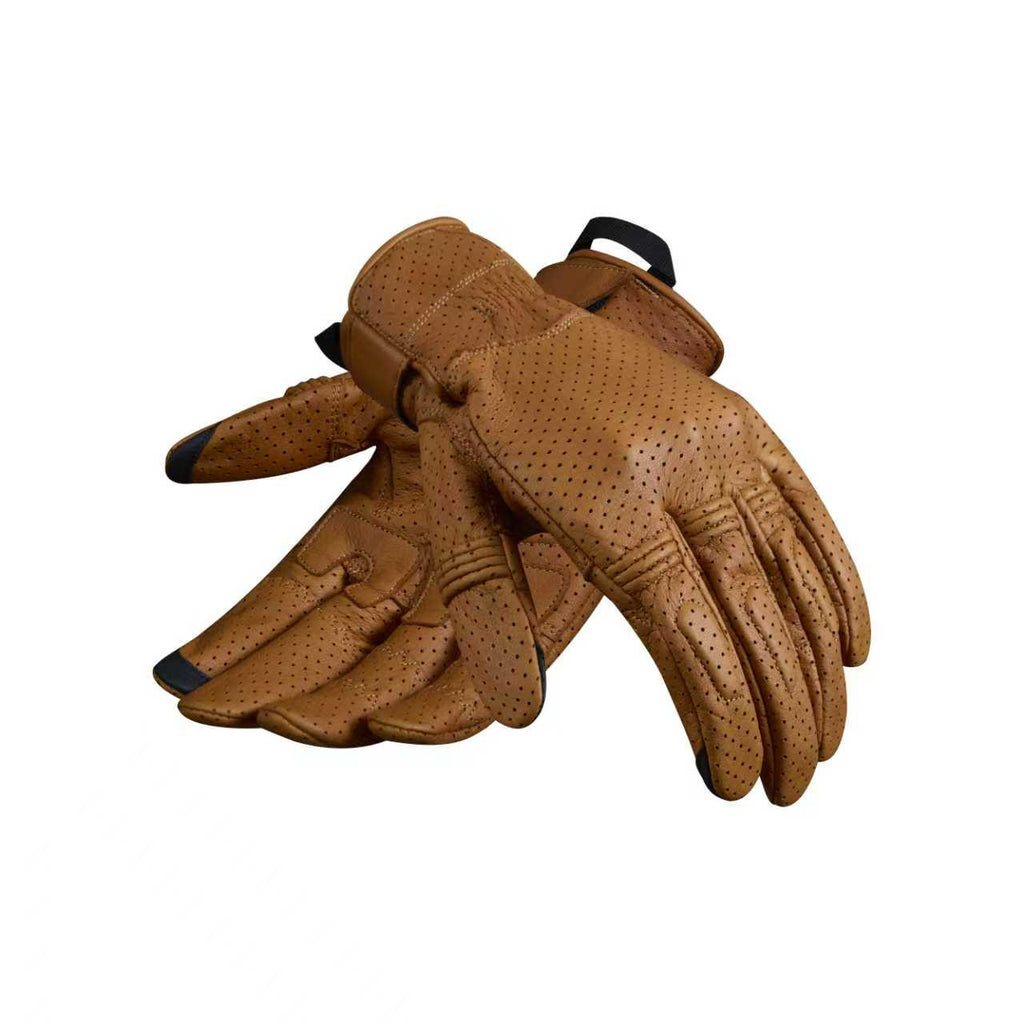 MCP ERGO BEE motorcycle gloves yellow - CE certified summer gloves